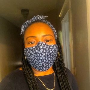 Matching Headband and Mask